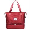 Atacado de separação úmida e seca, bolsa de viagem, bolsa de fitness, bolsa de ioga, bolsa esportiva, sapatos independentes, bolsa de ombro único, bolsa de embarque pendente
