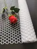 Tecido de malha xadrez, materiais para buquês criativos, papel de embrulho estilo coreano, malha para arte floral, suprimentos para floristas, materiais para floristas