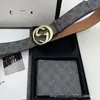 Acessórios para Calças Masculinas Cinto Duplo +G Embossado Casual Versátil Negócios Fornecimento de Longo Prazo Presentes de Exposição Compra em Lote