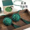 Bolsa de fruta del Festival del Bote del Dragón para regalar a la gente una bolsita de caqui, nueva y distintiva bolsa de material artesanal, regalo Ai Cao para llevar.