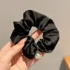 Goma de pelo tipo scrunchie perezoso chic estilo francés para mujer, Sujetador de coleta de alta gama, Banda de goma de alta elasticidad, Sujetador para moño, Accesorio para el cabello