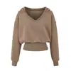 Conjunto deportivo con capucha estilo coreano para mujer, nueva colección de otoño, con un look relajado y casual con pantalones anchos azules, un atuendo de dos piezas