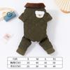 Ropa Gruesa de Invierno para Mascotas Ropa de Cuatro Patas para Cachorros Ropa de Otoño e Invierno Ositos de Peluche Beaumchenari Perro Pequeño