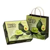 Caja de regalo de aguacate, caja de regalo de embalaje portátil para frutas y verduras, personalización de caja vacía, caja de regalo portátil, personalización de embalaje de caja de cartón pequeña