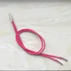Hebilla de Hierro de 2 mm Cuerda Elástica para Mascarilla Cuerda Elástica Cuerda Elástica Hebilla Metálica Cordón con Púa Bolsa de Archivo Cuerda para Encuadernación de Libros de Hojas Sueltas
