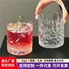 Copo de Whisky Vintage de Nicho de Luxo, Copo de Licor de Luxo Leve, Copo de Cerveja de Luxo para Uso Doméstico, Copo de Vidro de Alto Valor Estético