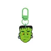 Llavero de Goma Suave de Fantasma de Halloween Dibujado Hebilla de Puerta en Forma de 8 en Forma de U Llavero Pinza de Langosta Figura de Muñeco Hebilla Colgante Adorno