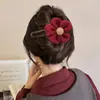 Pinza plana para el cabello que no lastima la parte posterior de la cabeza, adecuada para mujeres con cabello fino, pinza de cocodrilo elegante y exquisita, pasador versátil