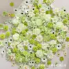 Cabezas de flores artificiales mixtas de 3-10 cm para coronas hechas a mano de bricolaje, tocados, decoraciones de boda, flores de seda y kits de materiales para pasadores de pelo
