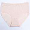 Ropa Interior para Mujer, Calzones de Algodón de Cintura Media con Lunares Pequeños, Ropa Interior para Tallas Grandes de Mamá, Venta Directa al Por Mayor