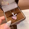 Novo estilo chinês alto gelo calcedônia cabaça pingente em grande princesa Guofeng temperamento incrustado ágata fulu pingente colar