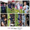 Futebol P3413 Messi em relevo cartaz 8 um conjunto de A3 cartaz saco de papel revestido