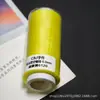 Hilo de cera tono dorado 0.3 e hilo de cera de cielo estrellado de 3 hebras en amarillo dorado cálido, hilo para tejer hecho a mano, un rollo es de aproximadamente 140 m