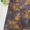 Tendencia Nacional Tela de Seda Xiangyun de Tres Colores Brillantes Color Jade con Patrones Estampados para Vestidos Cheongsam y Ropa de Mujer