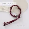 Bolsa de Pulsera Tejida a Mano con Cuerda DIY Lanyard con Colgante Miao Unisex Anti-Pérdida Lanyard para Teléfono Móvil Llavero