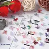 Rhinestones para Uñas Artísticas 3D de Mariposa Transfronterizos, Multicolor, Sencillos y Lindos, Tamaño Pequeño, 32 Estilos, Decoraciones para Uñas Termoencogibles en Forma de Moño