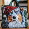 2026 Nova Série de Filhotes Transfronteiriça Estampa Digital Bolsa Tote Acolchoada de Ombro Fashion