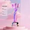 Novo design de troféu estrela de cinco pontas em resina banhada criativa para premiações em eventos esportivos, reuniões anuais e atividades para funcionários de destaque - atacado