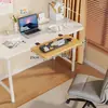 Placa de Extensión para Escritorio Oficina Escritorio de Computadora Plegable Ampliado Bandeja para Teclado sin Perforación Estante de Almacenamiento de Extensión para Mesa