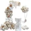 90 Piezas de Globos Blancos Ecológicos Adecuados para Bodas, Cumpleaños, Ceremonias de Graduación y Aniversarios