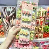 Presilhas de cabelo 3D divertidas e realistas com frutas para crianças, apresentando designs de melancia, goiaba, pêssego, abacate e morango, presilhas criativas para meninas