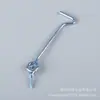 Fábrica en stock venta al por mayor gancho de seguro galvanizado para viento/gancho de ventana/gancho de resorte/gancho en forma de 9/gancho de doble cabeza múltiples suministros