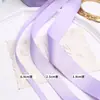Fita de cetim poliéster-algodão coreana espessa, fita de laço feita à mão, materiais para grampo de cabelo e acessório de cabelo DIY para meninas, embalagem