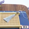 Sombrero Corona Nudo Chino Borla Flecos Colgante de Nudo Chino Adorno de Borla Hecho a Mano DIY Colgante de Borla