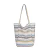 Bolso tote tejido de moda para mujer, casual y versátil, bolso exquisito, moderno para ir al trabajo y viajar, bolso de hombro
