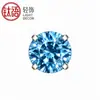 F136 Aleación de Titanio Swarovski Genuino Forma de Cuenco Cuatro Garras Nicho Minimalista Versátil Pendientes Joyería para Piercing en el Cartílago del Oído