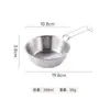 Tazón Plegable para Vino de Arroz de Camping Acero Inoxidable 304 Portátil para Exteriores Tazón para Hornear con Asa Tazón Sierra para Barbacoa Logo Personalizado