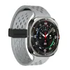 Adecuado para Samsung Galaxy Watch7 Ultra Smartwatch 47 Agujero de Hebilla Magnética Correa de Silicona Transpirable