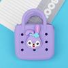 Venda Quente Transfronteiriça Candy Color Cartoon Cave Coin Purse Carteira Portátil Fofa Cola Macia Fone de Ouvido Bolsa Presente da Escola Primária
