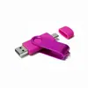 Pen Drive USB Logo Personalizado Leilão 64g Presente Criativo Publicitário 16g Pen Drive USB para Celular Letreiro Metal Rotativo 32g Atacado