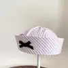 Gorra Azul Marino Bordada Europea y Americana Cosplay Uniforme de Policía Femenino Sombrero de Otoño e Invierno para Actuación Circunferencia de Cabeza Grande Sombrero de Marinero Japonés para Mujer