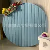 Venta Directa Atrezzo de Boda Pared de Fondo Tablero Redondo de Terciopelo para Fondo Decoración de Fiesta Tela de Fondo Boda
