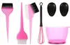 Kit Popular para Tingimento de Cabelo, Kit de 6 Peças para Cuidado com Óleo de Salão de Beleza, Kit de 6 Peças para Tingimento de Cabelo de Salão, Kit Simples de Ferramentas para Tingimento de Cabelo