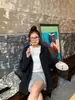 Sudadera con Cremallera Casual Holgada para Mujer Tallas Grandes 2026 Primavera Nueva Moda Versátil Cardigan Simple para el Día a Día
