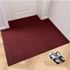 Alfombra de Entrada Transfronteriza de Siete Rayas, Absorbente de Agua y a Prueba de Aceite, Tapete de Cocina de Cobertura Total, Grueso y Resistente a las Manchas, Se Puede Cortar a Medida
