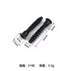 Suministros del Fabricante Tornillos de Cabeza Avellanada Hexagonal Negros para Montaña Rusa Muebles Gabinete Reparación Directa Tornillos con Rosca para Madera Autorroscantes Venta al por Mayor