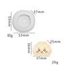 Molde de Silicona para Apretar Dibujo Animado Cachorro Bizcocho Animalito Muñeca Linda Forma de Animal Galleta Tostada DIY Molde de Silicona para Apretar