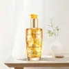 Óleo para Cabelo Luo Daishi Pure Shine Fragrance 60ml Melhora o Frizz, Nós, Opacidade e Ressecamento Condicionador Leave-In