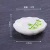 Nuevos y Creativos Adornos Orientales de Bambú para Juego de Té, Micro Paisaje, Adornos Pequeños de Resina de Gama Alta de Nicho, Adornos Pequeños de Escritorio