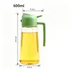 Botella Rociadora de Aceite de Vidrio con Apertura y Cierre Automático, 450/600ml, Exportación Transfronteriza, Logo Impreso