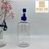 Botella Redonda de Hombro de 500 ml con Hebilla Manual de Plástico Cuadrada Pistola Pulverizadora Botella Pulverizadora para Mascotas Botella Limpiadora Botella de Relleno de Líquido En Stock