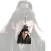 Llavero acrílico de doble cara de celebridad Zhu Yu Zhang Linghe Tian Xiwei, lindo regalo para otros, colgante para mochilas