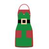 Nuevo Delantal Navideño Transfronterizo Impermeable y a Prueba de Aceite Regalo de Navidad Delantal Decorativo Creativo y Divertido a partir de una pieza