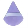 Esponja de Terciopelo Cristal Triangular con Fibras Cortas y Largas, Maquillaje de Cojín de Aire, Polvo Fijador Suave y Liso, Cojín de Terciopelo Ultra Suave de Doble Cara