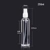 Botella de Spray 30ml Botella de Plástico Pet Sub-Botella Perfume Botella Vacía Nebulización Fina Spray Lateral Botella de Muestra Transparente Botella de Spray