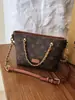 Bolso Cruzado Modelo Nuevo 2026 para Mujer, Bolso de Verano Ligero de Lujo para Debajo del Brazo, Bolso de Hombro con Cadena de Alta Gama, Monograma Lujo Ligero